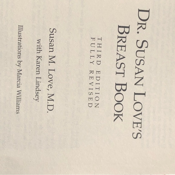 Dr Susan Love's Breast Book 2000 3rd Ed Fully Revised Paperback Breast Cancer - Picture 4 of 12